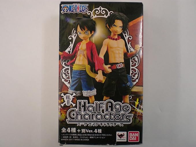 Amazon ワンピース Onepiece ハーフエイジキャラクターズ Vol 01 ウソップ 単品 別ver Half Age Characters Vol 1 フィギュア Bandai バンダイ フィギュア ドール 通販