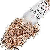 Miyuki Delica Seed Beads – Size 11/0 (1.6 mm), DB0037, Copper-Lined Crystal, 7.2 g, Approx. 1440 Beads, Made in Japan