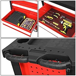 DNA MOTORING 5-Drawer Rolling Tools Chest, Rolling
