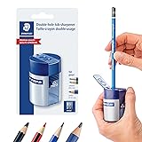 STAEDTLER Pencil Sharpener with 2 Holes - Dual Size