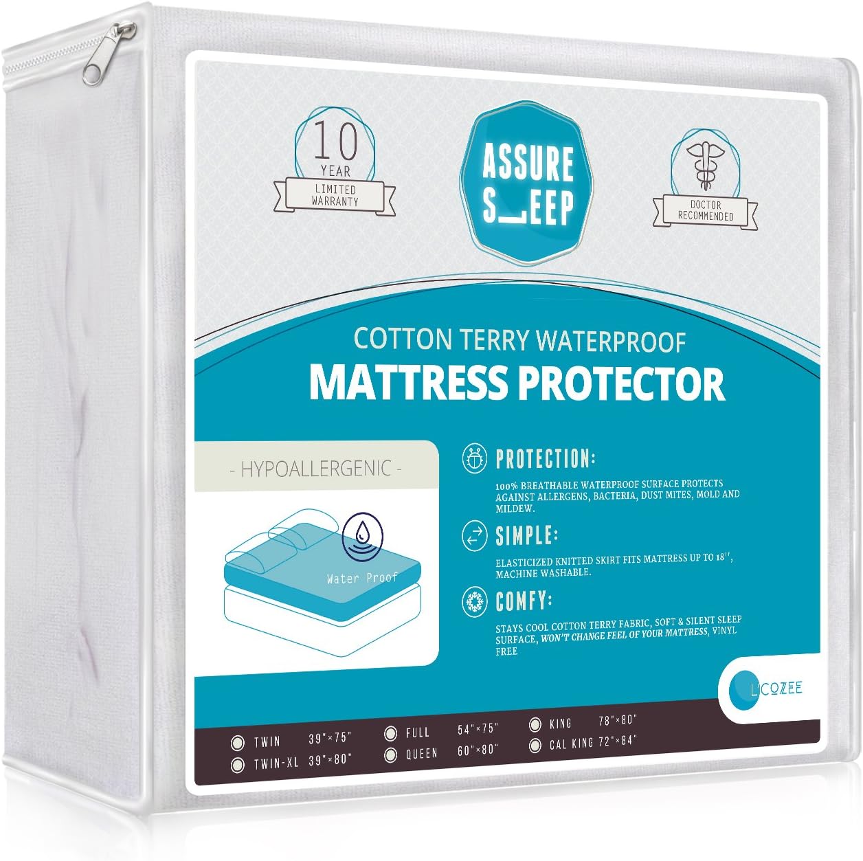 cozee mattress protector