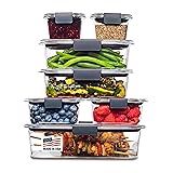 Rubbermaid Brilliance Food Storage Containers, 14