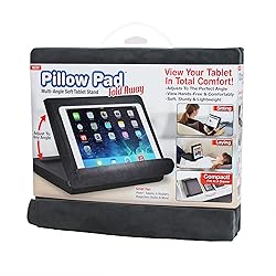 Ontel Pillow Pad Fold Away Multi-Angle Soft Tablet