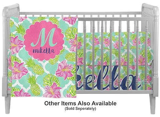 hibiscus crib bedding