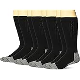 Wrangler mens Riggs Workwear Over the Calf Work Boot Socks 4 Pair Pack