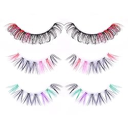 wiwoseo Colored Lash Extension 300pcs Colored