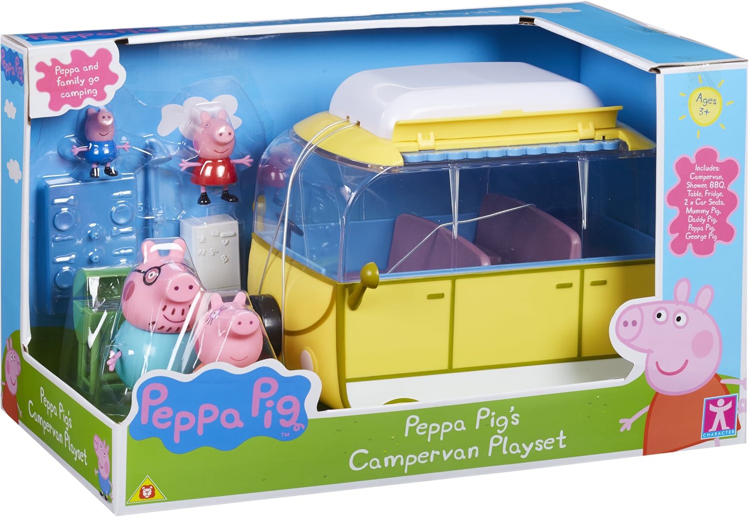 peppa pig deluxe campervan set