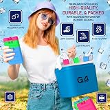 G4GADGET 8cm Freezer Blocks Pack of 6 Reusable Ice Packs for Lunch Boxes view 5