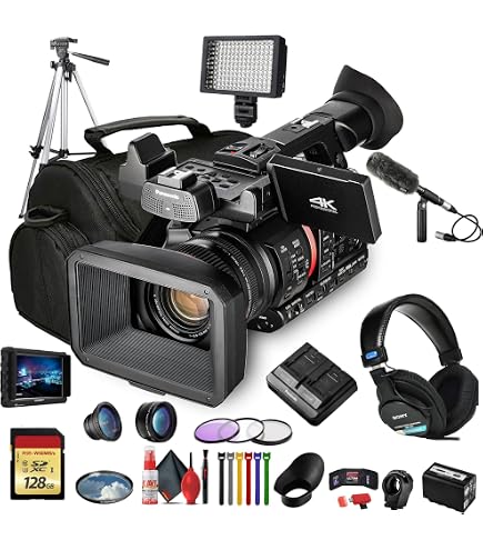 Amazon.com : Panasonic AG-CX350 4K Camcorder - Bundle With Atomos