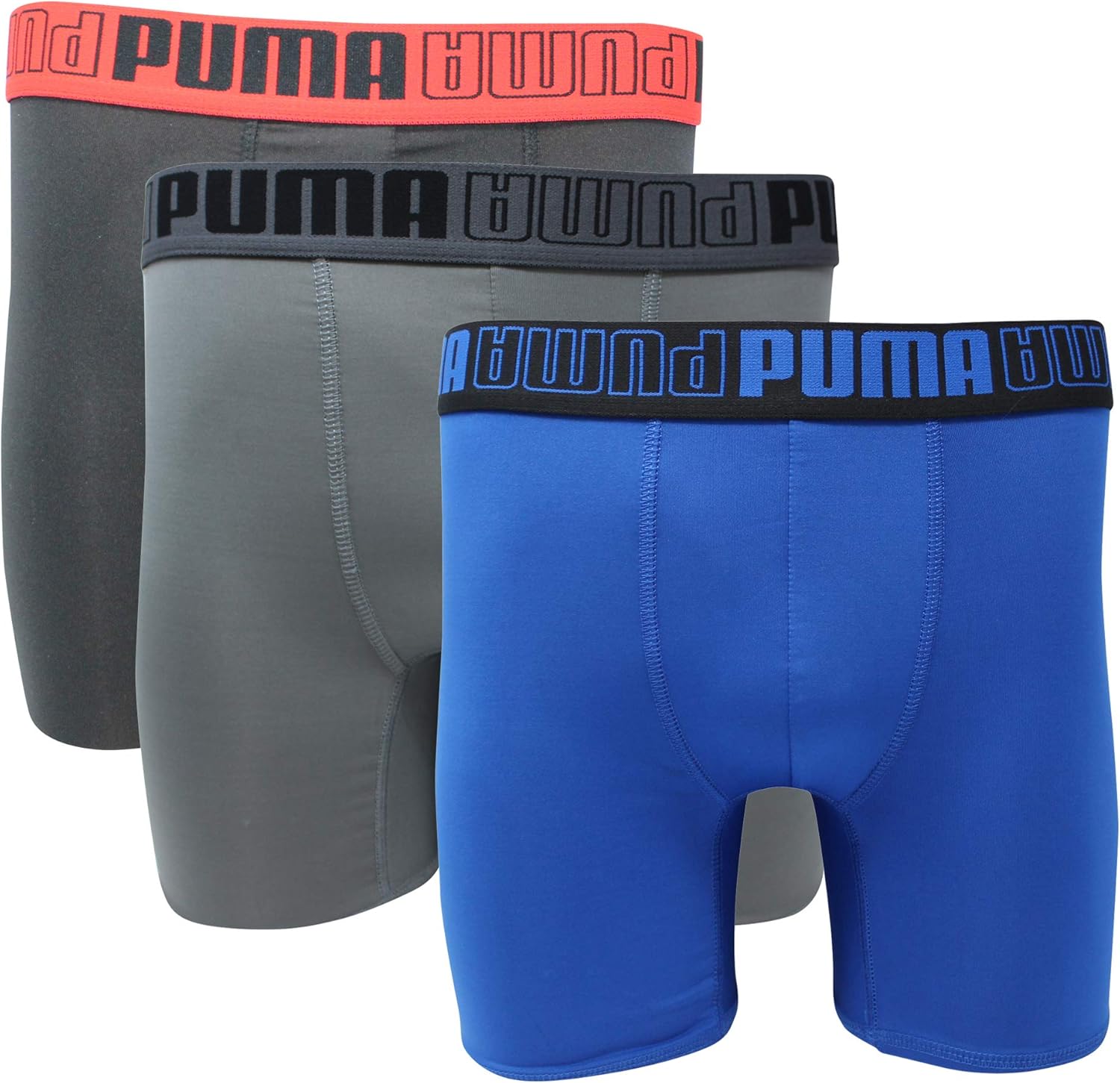 PUMA Men's 3 Pack Tech Boxer Brief at  Men’s Clothing store