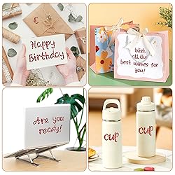 1215 PCS Letter Stickers Glitter Alphabet Stickers