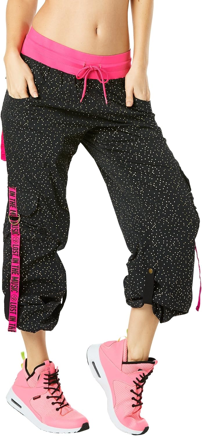 Zumba Fast Beats Pantalones Cargo, Mujer, Bold Black, XS Amazon.es Ropa y accesorios