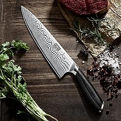 HOSHANHO 5 Pieces Knife Set, Professional Powder