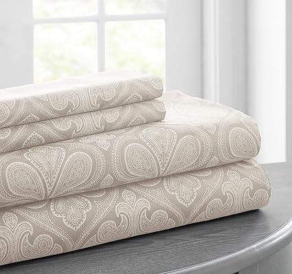 Amazon Com Hnu 4 Piece Classic Deep Pocket Sheet Elegant