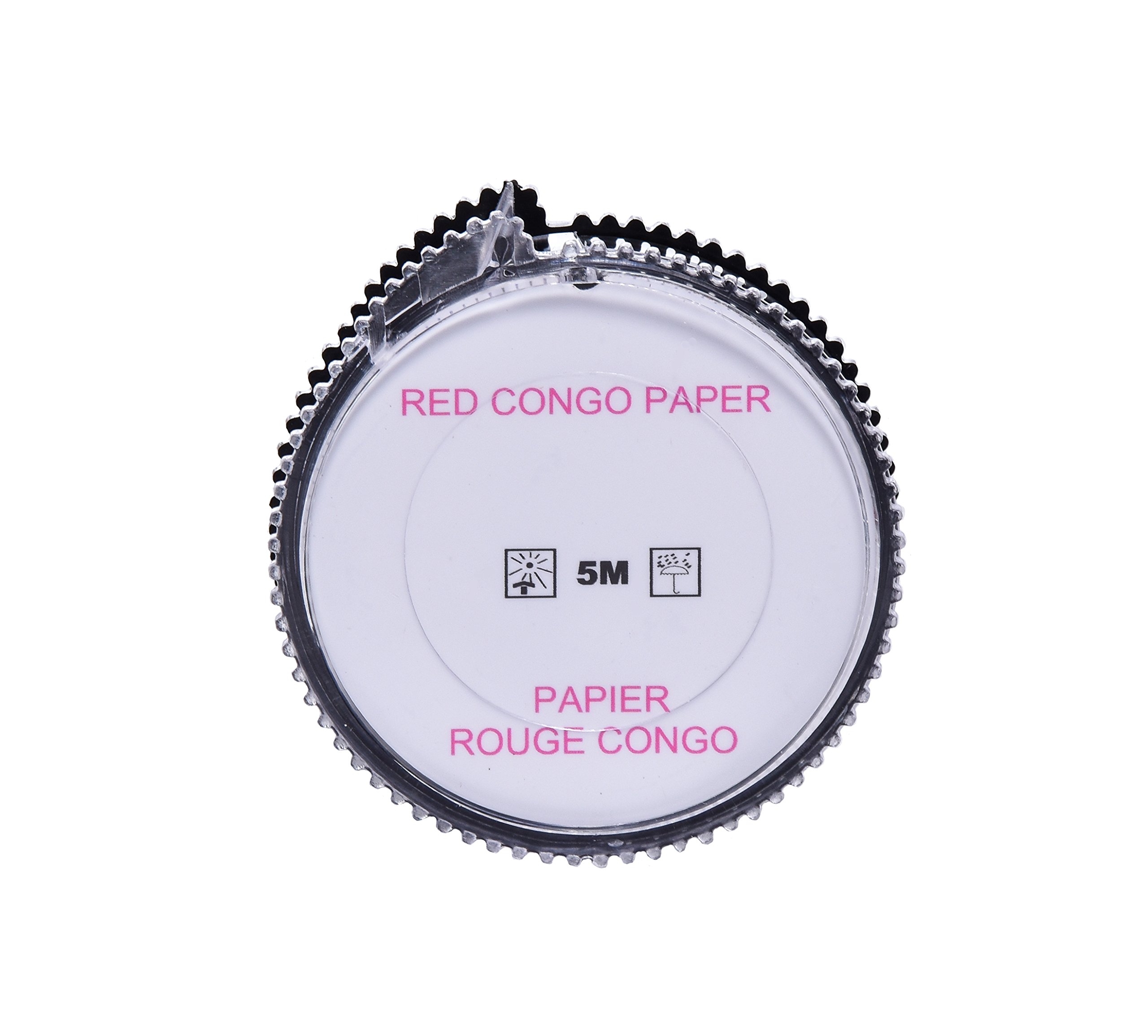 Camlab 1171271 Congo Test Paper Reel, 7 mm x 5 m, Red