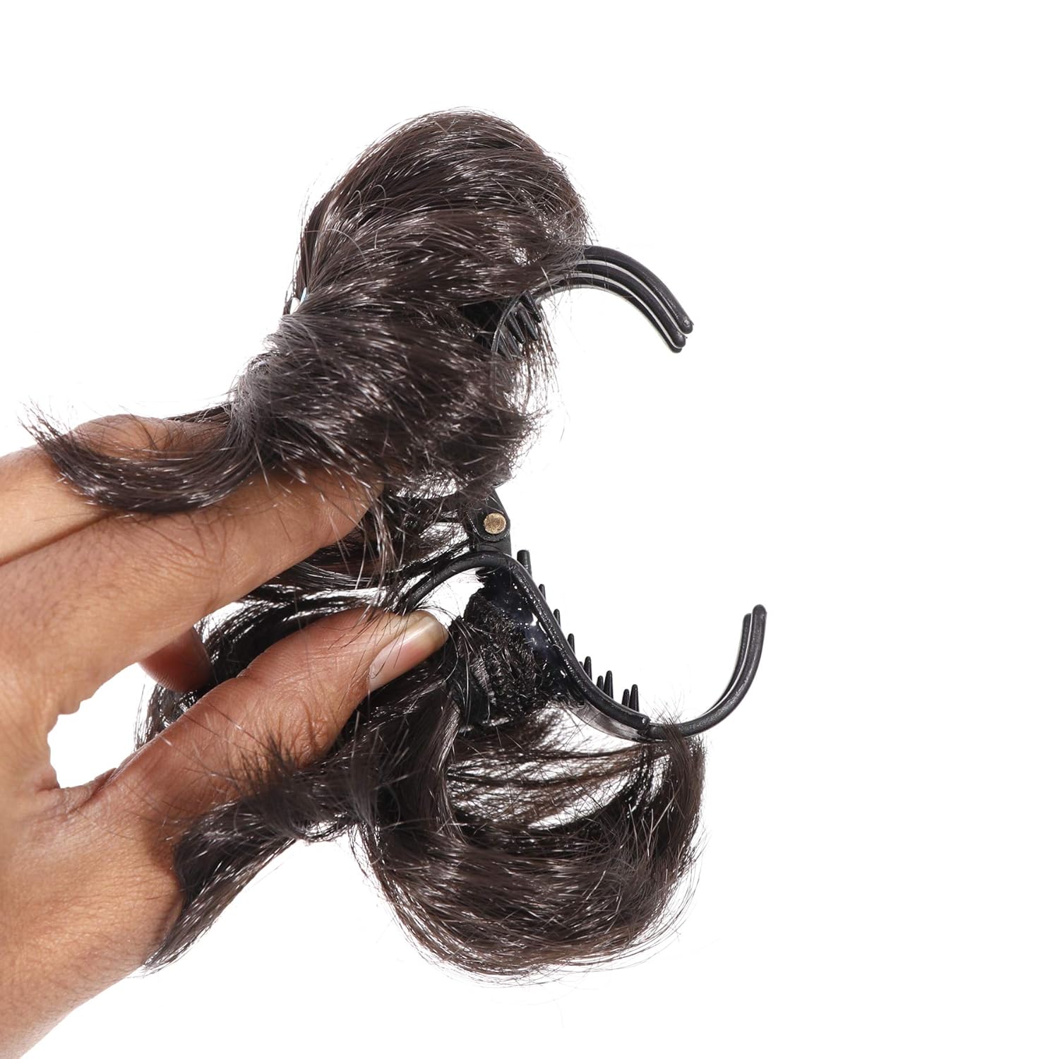 Honbon Artificial Juda Hair Accessories With Cluther For Women And