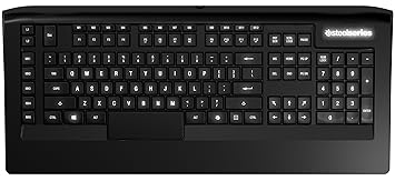 SteelSeries Apex RAW, Gaming-Tastatur, Weiße Hintergrundbeleuchtung, 17 Makro-Tasten, (PC) - UK QWERTY Tastaturlayout