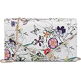 Dasein Women Faux Suede Evening Clutch Bags Formal Party Clutches Wedding Purses Cocktail Prom Clutches