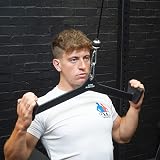 GYM MASTER Lat Pull Down Attachment Set of 5 Max Grips - 200kg Load view 6