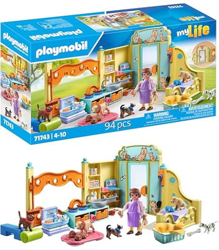 Amazon.com: PLAYMOBIL 7363 Dolphin with Baby : Toys & Games