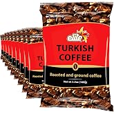 Elite Turkish Ground Roasted Coffee Bag, 3.5000-ounces (Pack of 10)