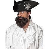 California Costumes The Captain Beard, Dark Brown