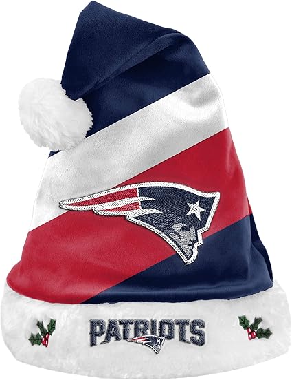 patriots santa claus hat