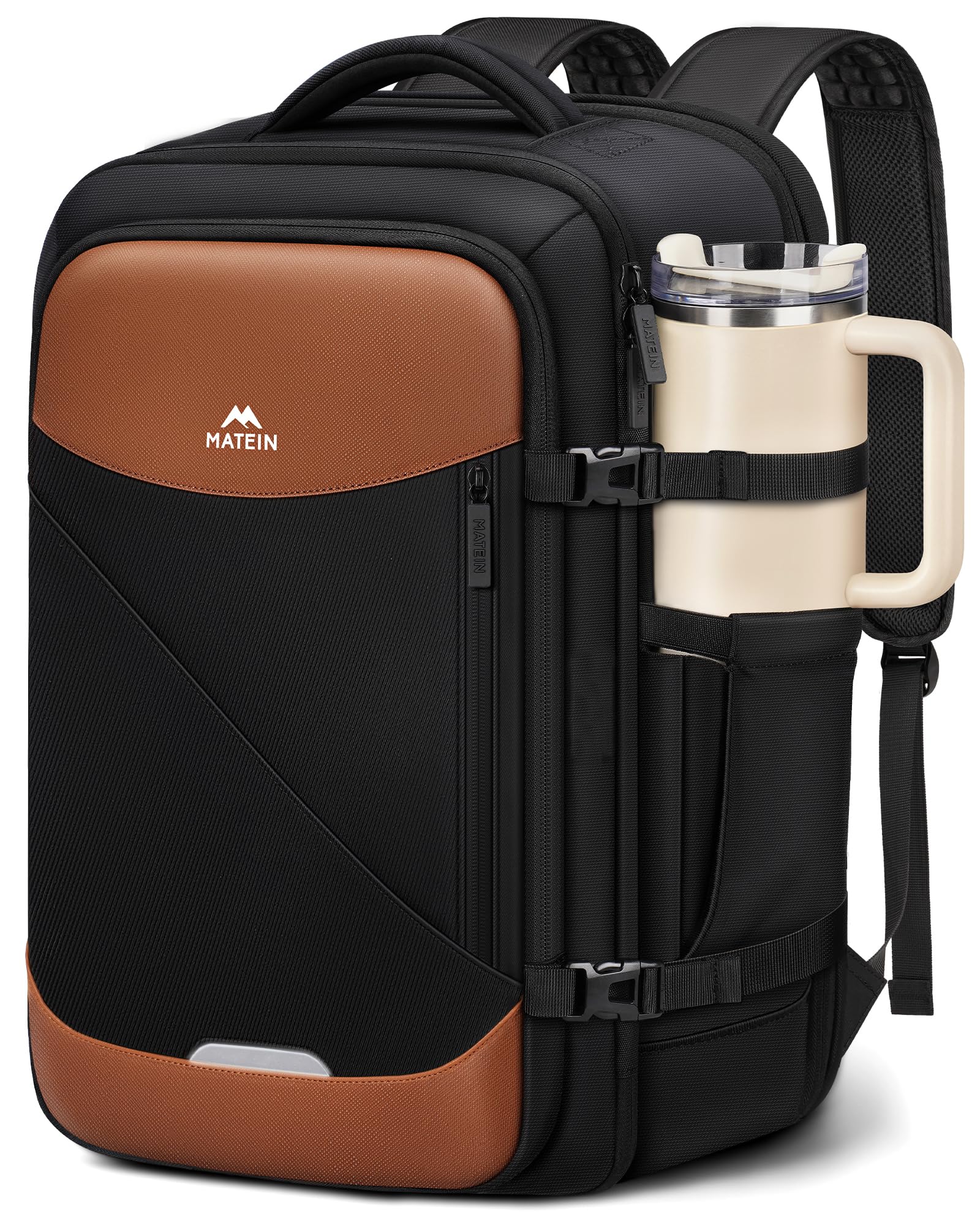 airline backpack travel Vacuum for (Carry-On) Matt Black | Airback Built by travelers who know the journey matters as much as the destination Black / 17.3 Inch