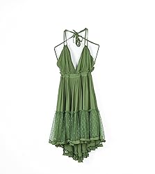 VERGOODR Women's Summer Boho Bohemian Deep V Neck