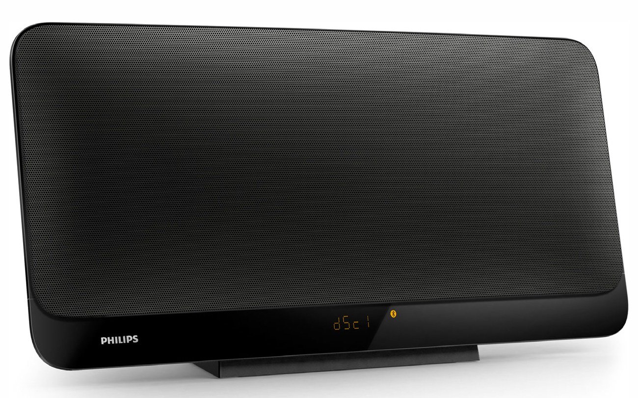 Philips BTM Microcadena con Bluetooth multipair reproduce MP CD USB color negro