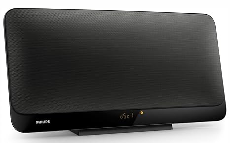 Philips BTM2460 Mini Stereoanlage (mit Multipair, Bluetooth, CD, MP3, USB, 20 Watt) schwarz