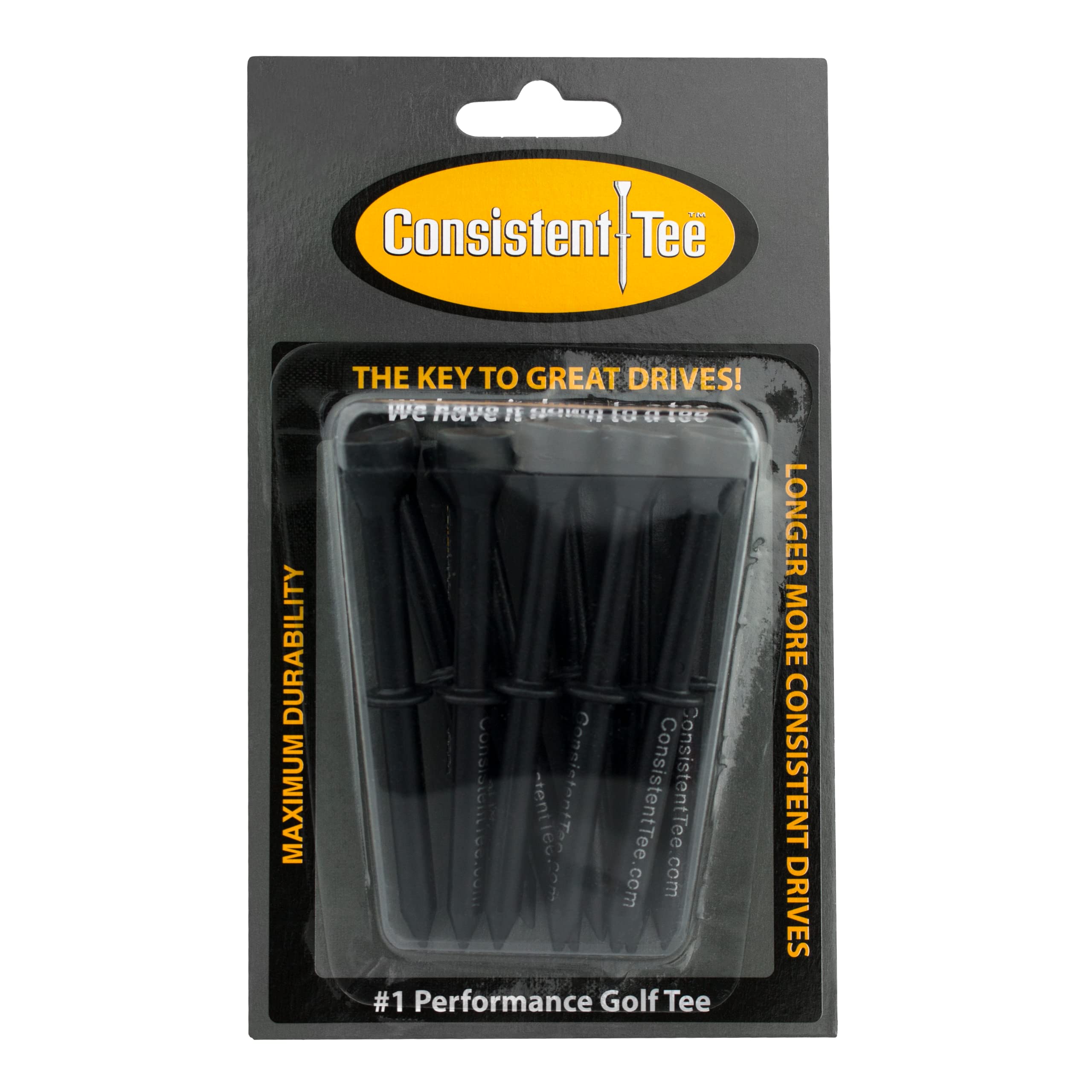 ProActive Sports Consistent Tee Beveled Biodegradable 3-1/4" 10-Pack Tees