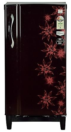 Godrej 185 L 2 Star Direct Cool Single Door Refrigerator(RD Edge 185 E3H 2.2, berry bloom)