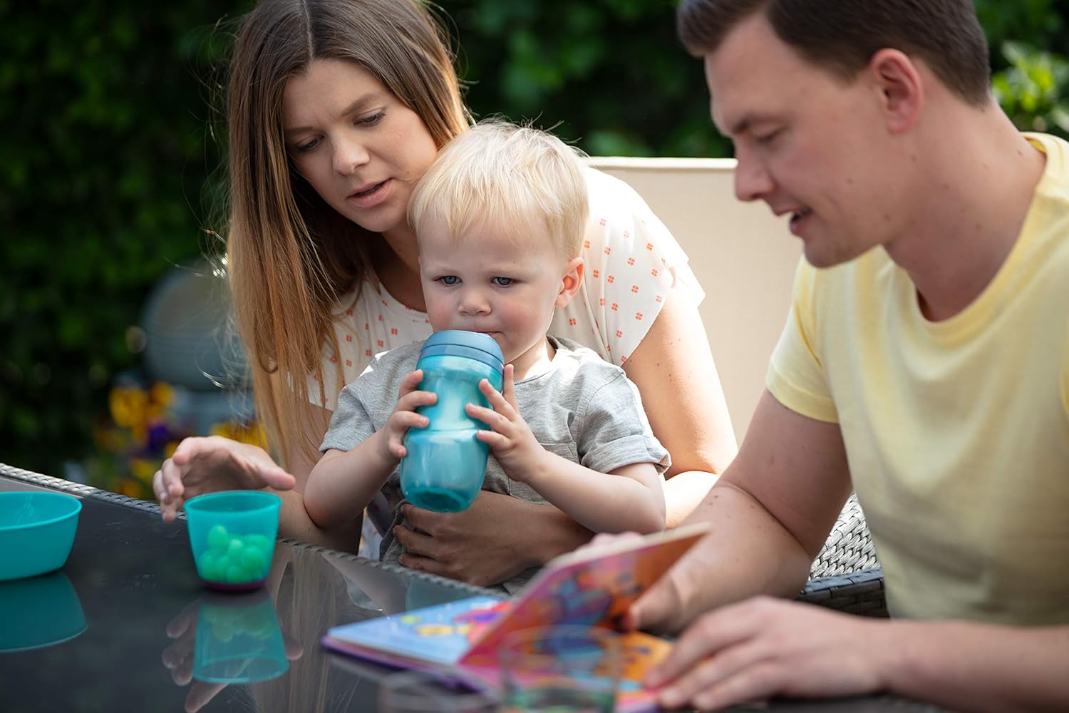 Tommee Tippee Non-Spill Insulated Sippee Toddler Tumbler Cup, 12+ Months, 9 Ounce, 3 Count, Boy : Baby