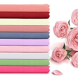 Horbaunal Light Pink Chiffon Fabric by The Yard, 1