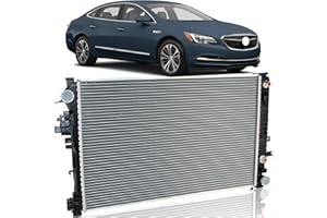 ENZVOIA Radiator | Compatible with Chevy Malibu 2016-2019; Fit for Buick LaCrosse 2017-2019 | Automotive Replacement Engine Radiators Replace# 13574
