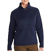 MARMOT Women's Drop Line 1/2 Zip Pullover Jacket - Lightweight, Breathable 100-Weight Sweater Fleece