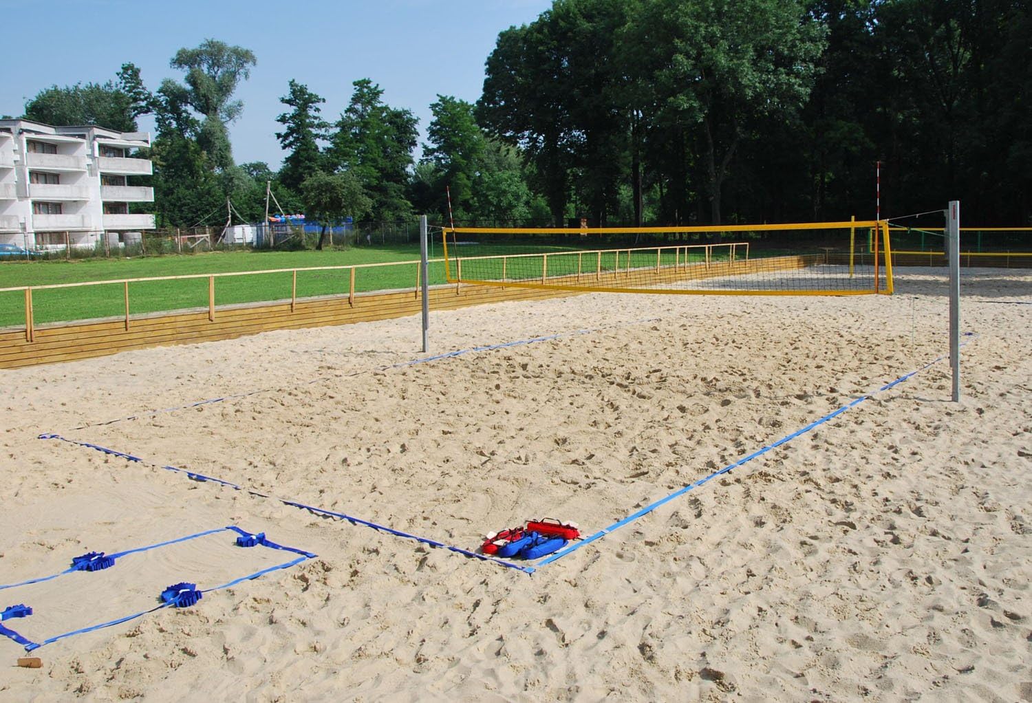 Officiel Volleyball de Plage Bandes Tournoi délimitations de Terrain de