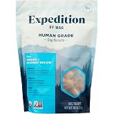 Amazon Brand - Wag Expedition Human Grade Organic Biscuits Dog Treats, Non-GMO, Banana &amp; Coconut, 10oz