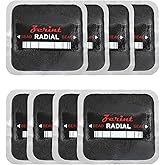 ZERINT TP-R06 Radial Repair Patch,102mm x 95mm ply 12 pcs, Heavy Duty Tire Patches, Tire Puncture Repair Patch for Car Truck 