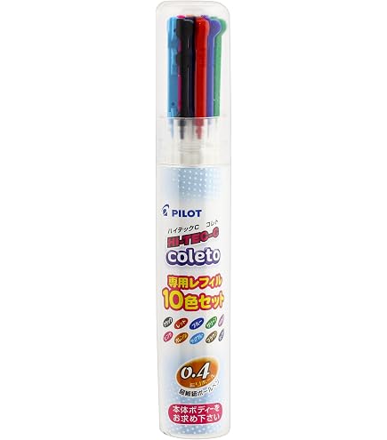 Amazon.com: Pilot Hi-Tec-C Coleto Gel Ink Pen 0.4mm 5-In-1