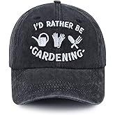 Gardening Gifts for Women Men, Garden Decor Accessories Baseball Cap, Plant Lovers Gardeners Hat, Birthday Gifts for Grandma Grandpa Dad Mom Papa Mama