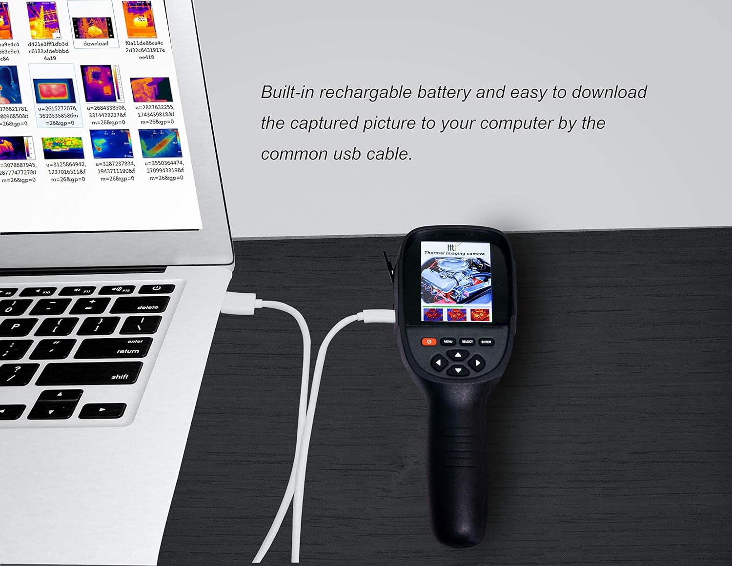 Hti HT18,Thermal Imaging CameraHandheld Infrared Camera with Real