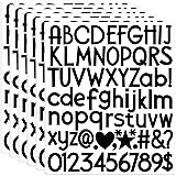 12 Sheets Letter Stickers 900 Alphabet Stickers