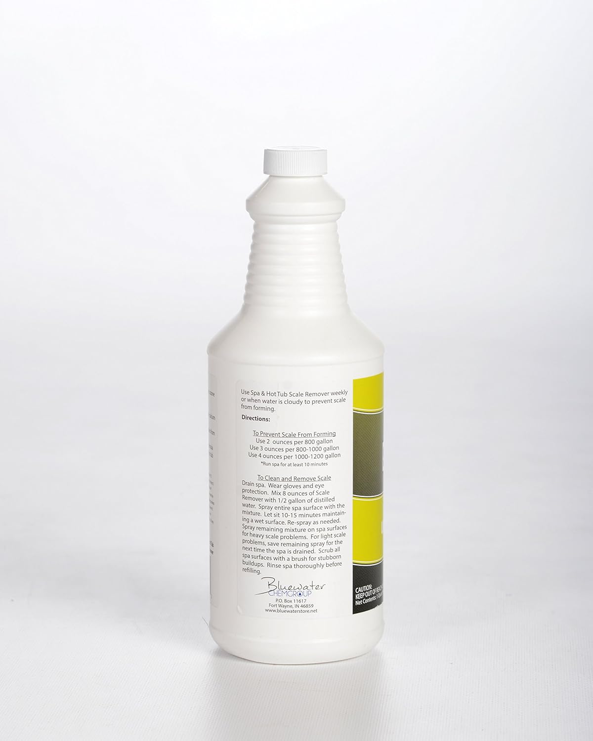 Bluewater Chemgroup Spa & Hot Tub Scale Remover, 32Oz, Attack And