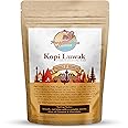 Monkey Business Coffee - Wild Kopi Luwak Coffee Ground Beans - Sustainably Sourced (from Indonesia) - 176oz (5kg)