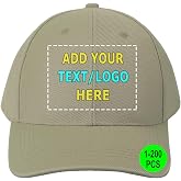 ZJHCEUS Custom Hat for Men Women, Custom Baseball Cap with Your Text Logo Mesh Caps Trucker Hats