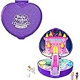 Polly Pocket Collector Compact with 2 Micro Dolls, 2 Animal Figures & Carriage Accessory, Heritage Keepsake Collection Starli