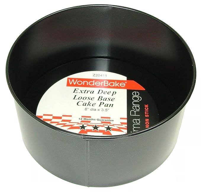 Utensa Extra Deep Cake Pan Loose Base Black Amazon.co.uk Kitchen & Home