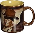 Vandor 15161 John Wayne " A Man's Got To Do" 12 oz Ceramic Mug, Brown